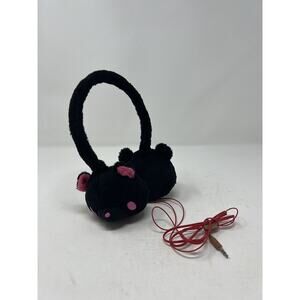 Chax-GP Gloomy Stuffed Bear Plush CGP-310 Headphones‎ Headset Black kawaii Rare